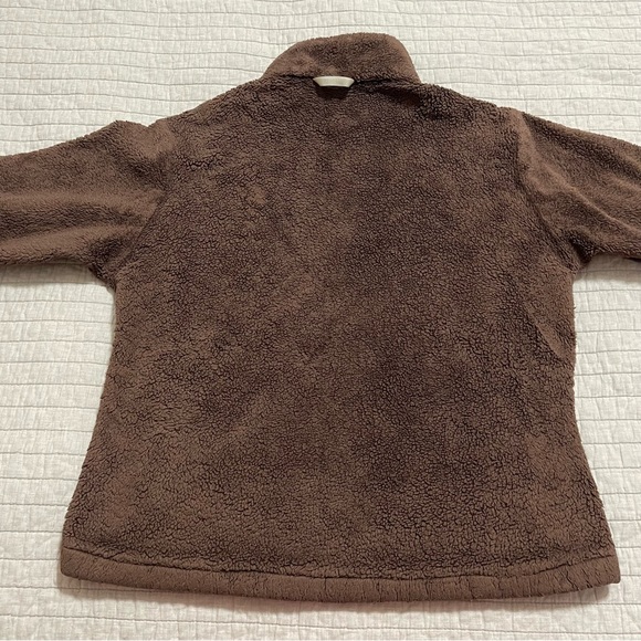 The North Face Women's Brown Full Zip Fleece Jacket Size Medium - Picture 10 of 10